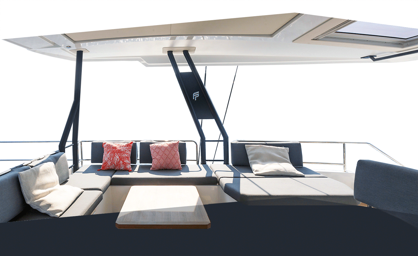 Catamaran Fountaine Pajot AURA 51 : Catamaran Fountaine Pajot Aura 51, st tropez 