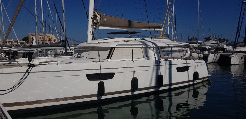 Sailing Catamaran SABA 50 Fountaine Pajot Selling price 800 000 € TTC