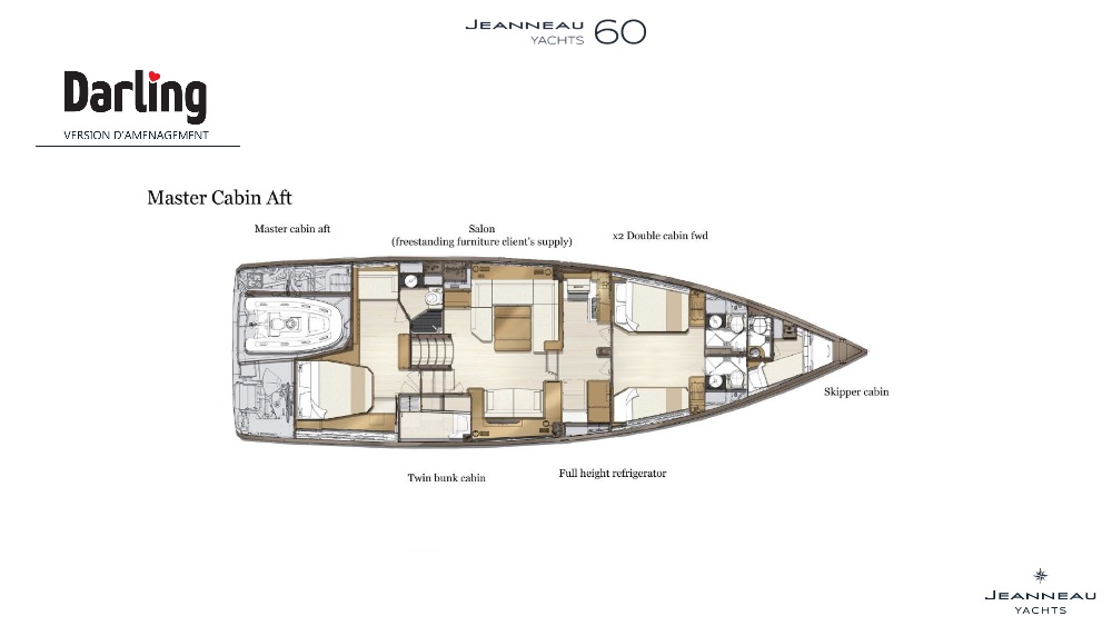 LOCATION VOILIER JEANNEAU 60