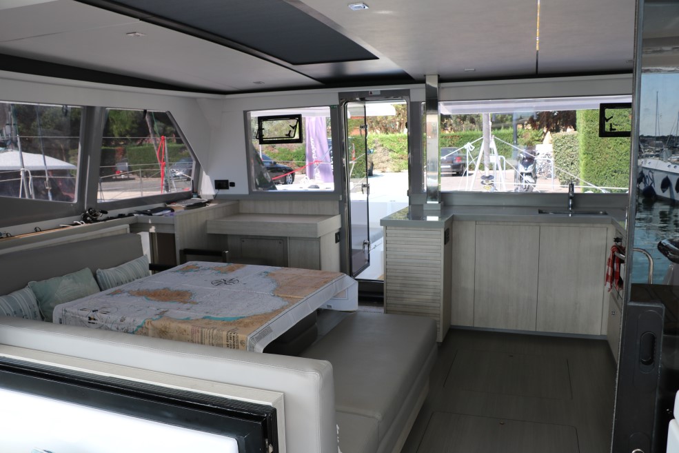 Location voilier multicoques Léopard 45 Golfe de Saint Tropez