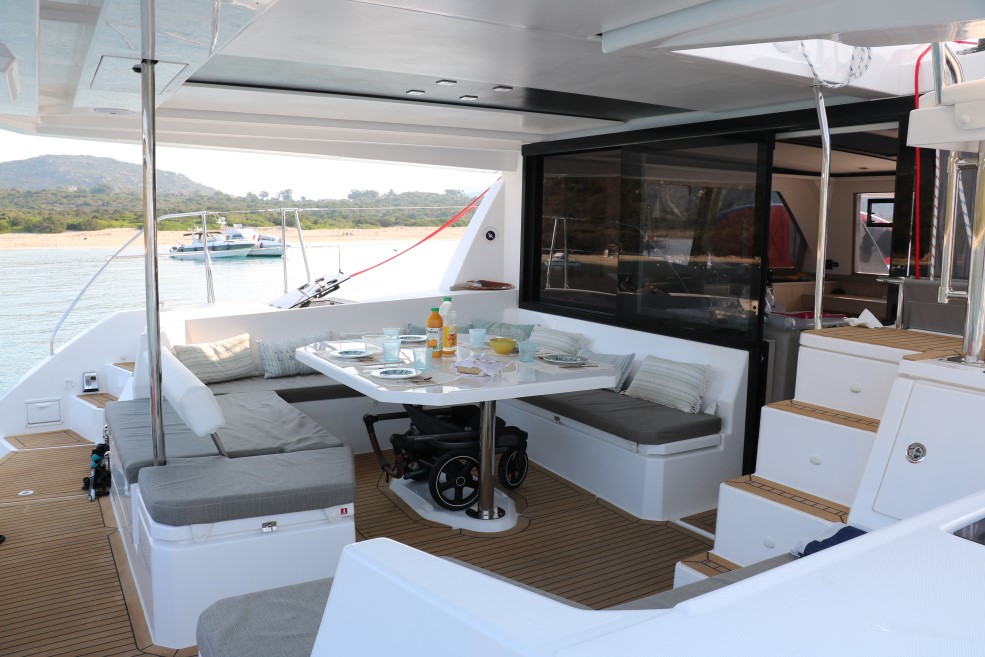 Location voilier multicoques Léopard 45 Golfe de Saint Tropez