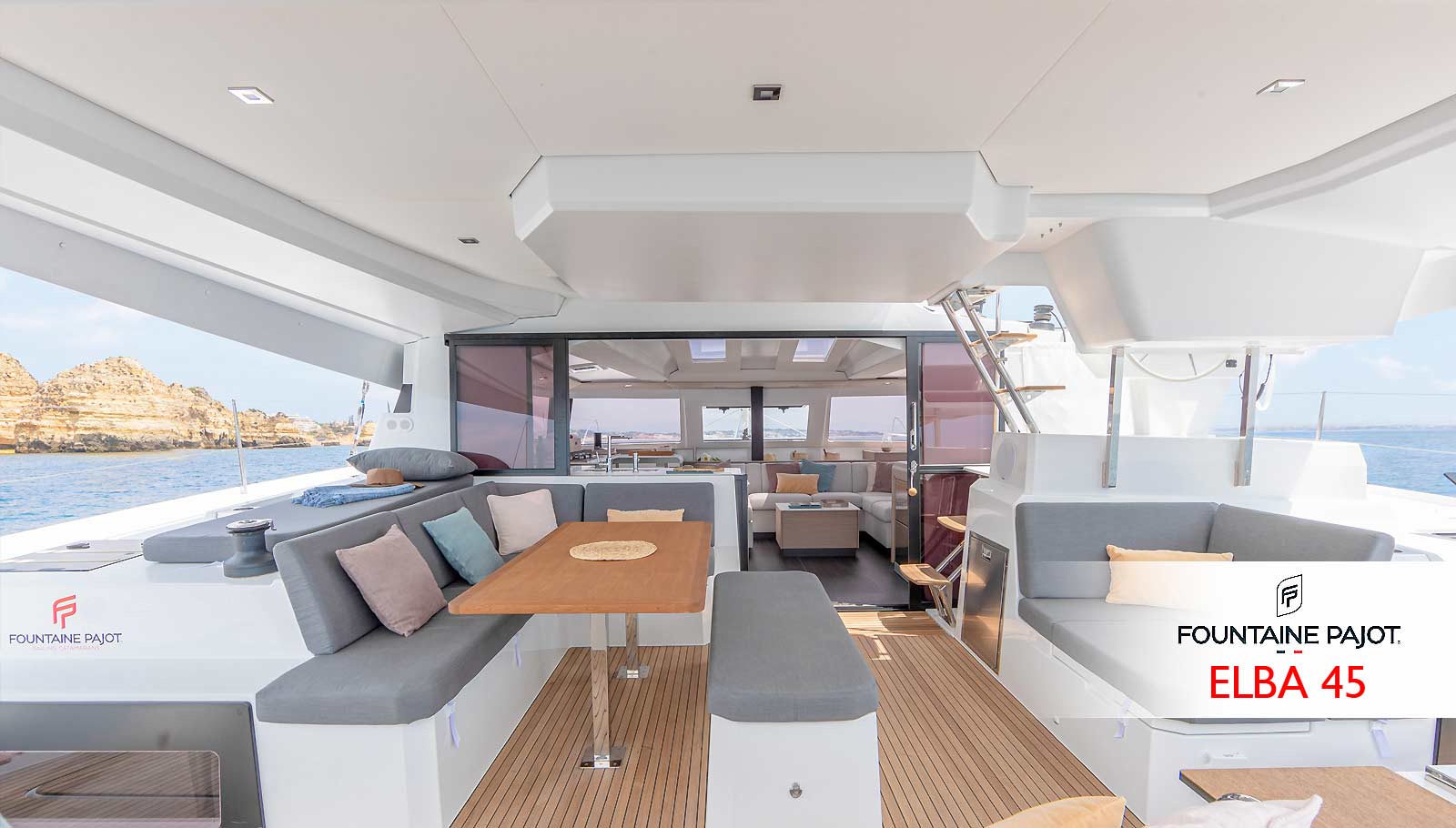 Catamaran Fountaine Pajot : ELBA 45 available spring 2024