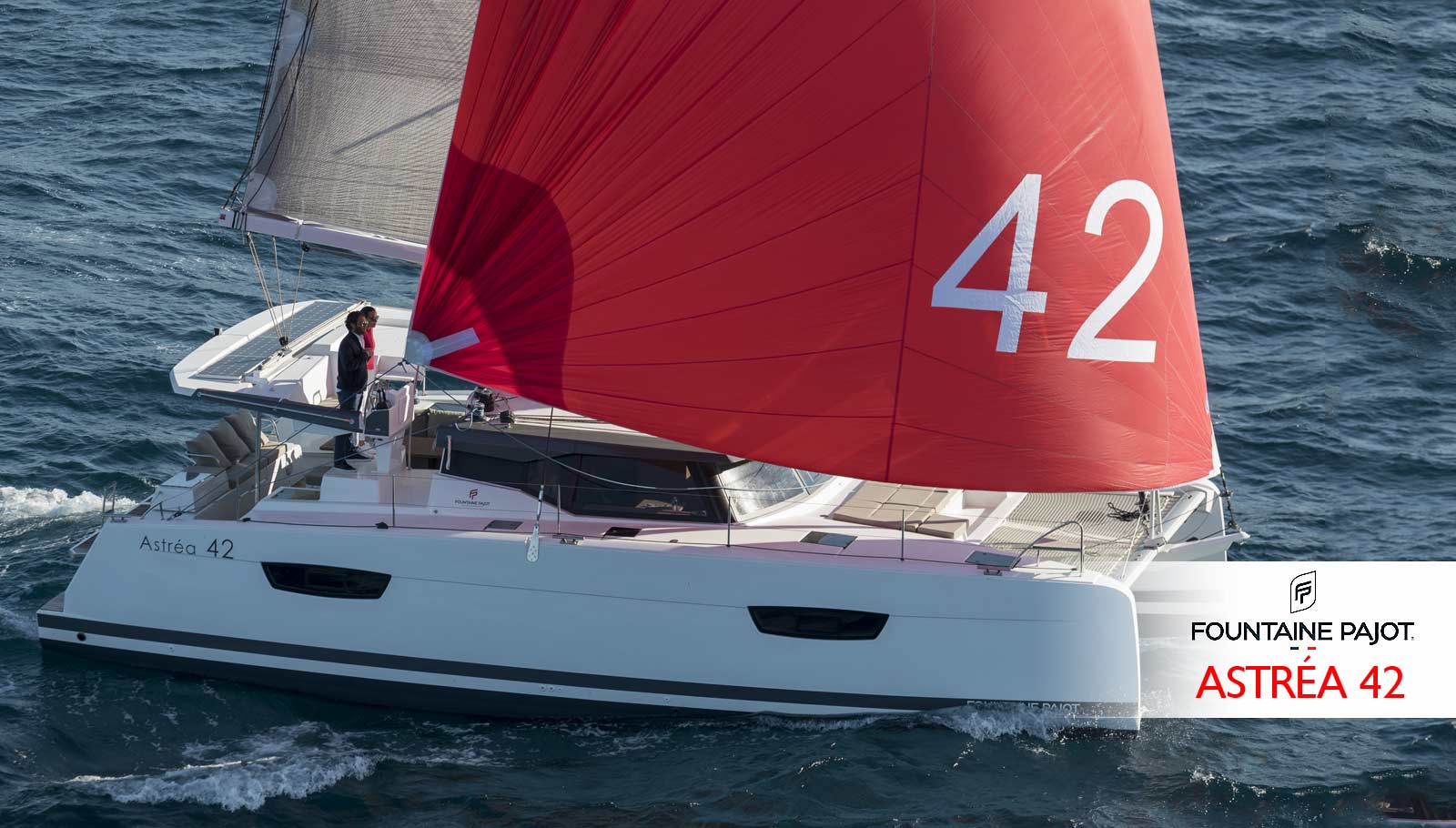 Catamaran charter Astréa 42 GABIAN Golfe de Saint-Tropez