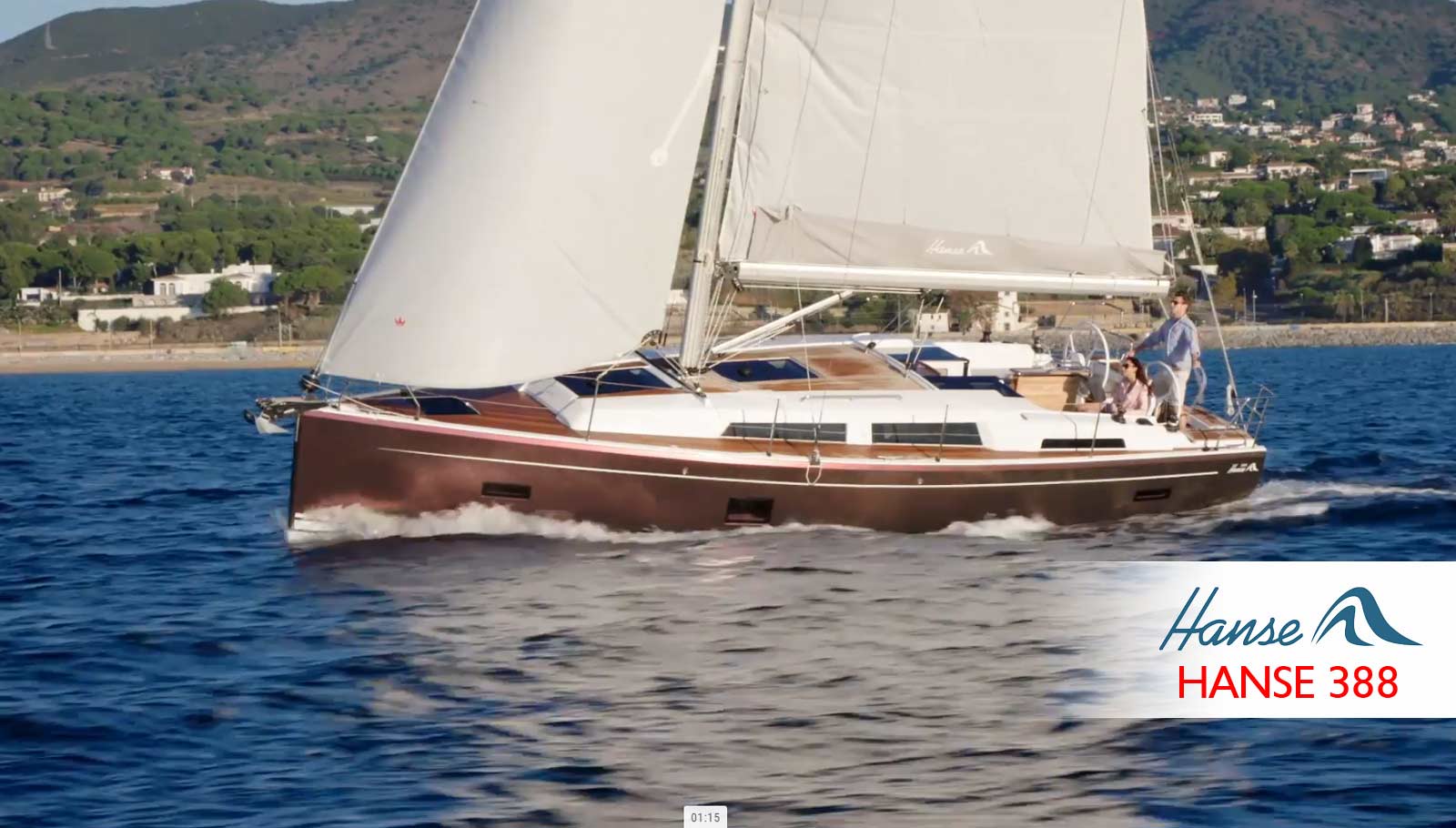 Sailboat Hanse 388