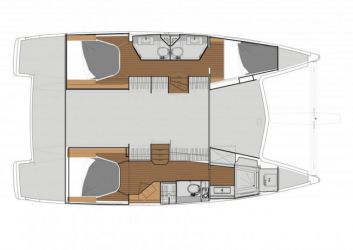 Sailing catamaran LUCIA 40 Maestro Fountaine Pajot Price 415 000 € TTC