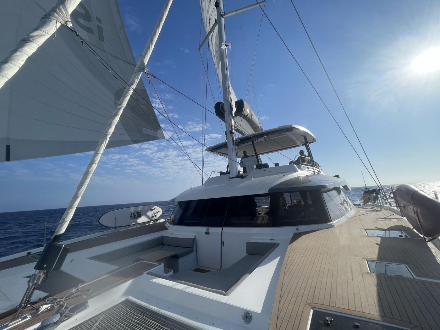 Fountaine Pajot Catamaran Rental: Samana 59 crew included